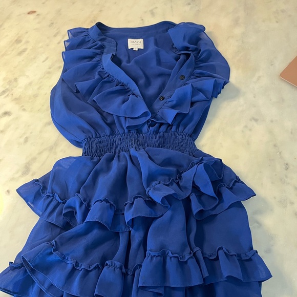 Blue MISA Dress - Picture 5 of 6